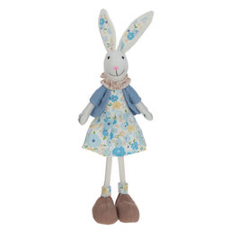 Игрушка набивная "Заяц", L13 W10 H36 см, 2в.