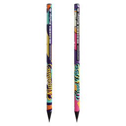 Цена за 2 шт. Карандаш ч/гр. BERLINGO "Groovy" HB, без ластика (BP00S15) круглый