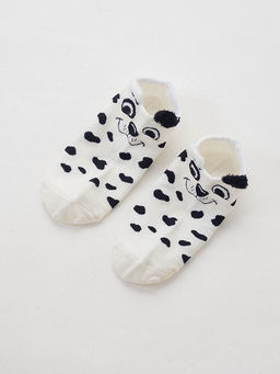 Носки iLikeGift Panda face, white, мужские/женские евро размер 35-41