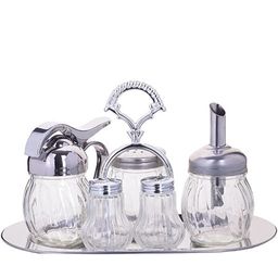 23386 Набор для специй 6пр (соль,перец,масло,поднос,сахарница,приправы) МВ (х24) - Mayer&boch фото 3