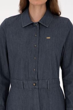 Kad_n Siyah Dokuma Elbise - U.s. polo assn фото 5