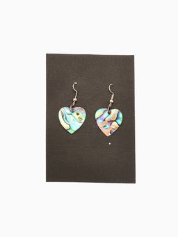 Серьги «Сердце моря», 5.5×2 см, ракушка