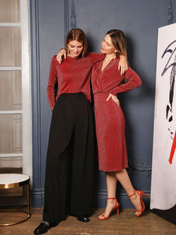 Джемпер 111.070070/бордовый - Seven senses фото 8