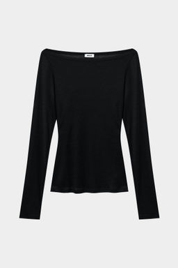 Лонгслив из трикотажа приталенного силуэта - Mollis фото 4