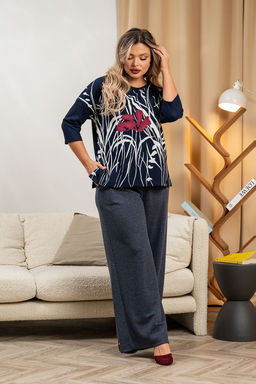 Джемпер АА-129 цветы