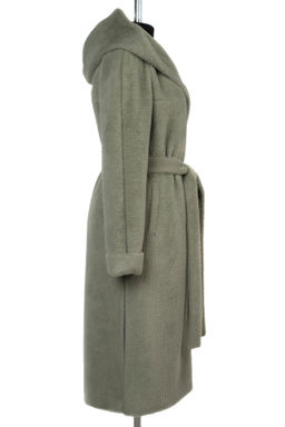 Пальто женское демисезонное (пояс) в составе ШЕРСТЬ - El podio фото 9