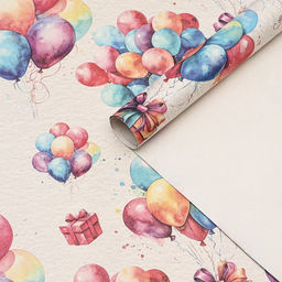 Цена за 2 шт. Бумага упаковочная, крафт «Подарок», 70×100 см, 1 лист