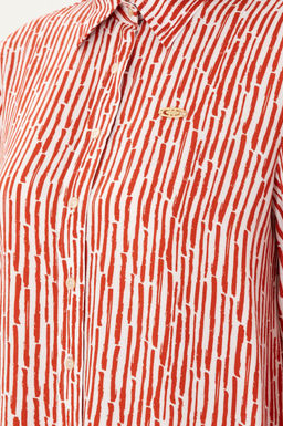 Женская рубашка с длинным рукавом с плиткой - U.s. polo assn фото 7