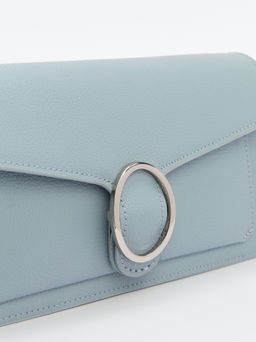 Женская сумка на плечо TENDANCE Артикул 4451354, светло-голубой фото 2