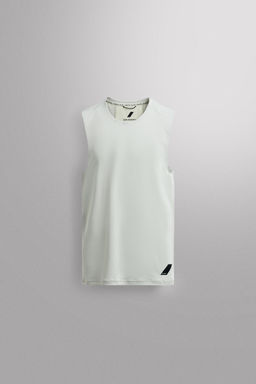 CAMISETA TANK PRIMERA CAPA / Verde agua - Zara фото 7