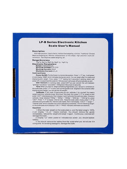 Весы кухонные LVK-706, электронные, с чашей, до 5 кг, белые