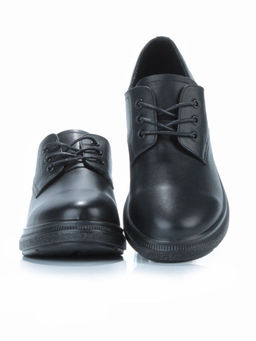 03-5312 BLACK Полуботинки женские (натуральная кожа) - No name фото 13