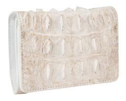 Кошелек женский из кожи крокодила