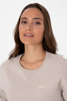 Kad_n Ta_ _ardonlu Bisiklet Yaka Basic Sweatsh_rt Sepette S_rpriz _ndirim - U.s. polo assn фото 2
