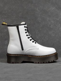 04-15265001 WHITE Ботинки зимние женские (натуральная кожа, натуральный мех) - Фабричный китай фото 10