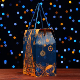 Цена за 5 шт. Подарочная коробка Новогодняя 14 х 9 х 20 см - Simaland фото 8