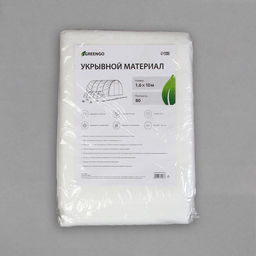 Материал укрывной, 10×1.6 м, плотность 80 г/м², спанбонд с УФ-стабилизатором, белый, Greengo, Эконом 30%