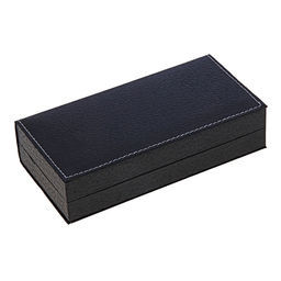 Ручка подарочная, шариковая «Респект» в кожзам футляре, чёрно-золотистая