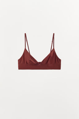 SILK TRIANGLE BRALETTE LIMITED EDITION - Zara фото 6