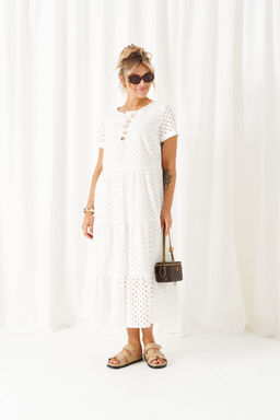 Платье Beautiful Free 6462 белый