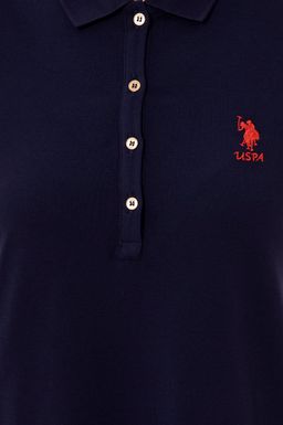 Женское темно-синее вязаное платье - U.s. polo assn фото 5