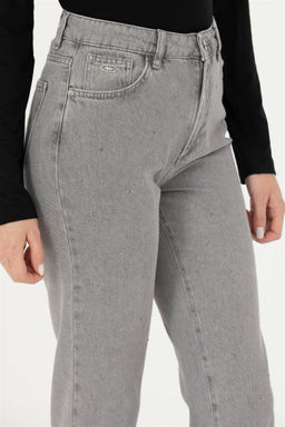 U. S. Polo Assn Женские серые джинсовые брюки - U.s. polo assn фото 5