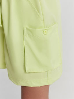 Шорты для девочек салатовые - Mark formelle фото 6