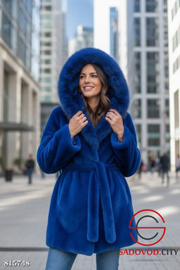 Шуба женская из искусственного меха - Bruno фото 6