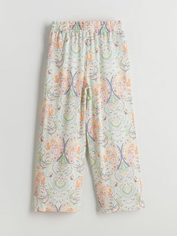 Beli Lastikli K?z ?ocuk Pantolon