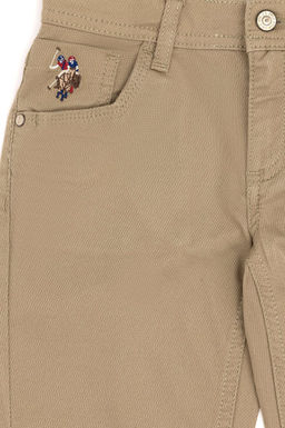 Брюки цвета хаки для мальчиков из парусины Неожиданная скидка в корзине - U.s. polo assn фото 4