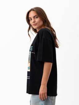 Футболка женская MIST Culture, размер 48, чёрная