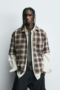CHECK OVERSHIRT