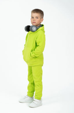 Костюм детский флисовый фуксия - Утенок фото 87