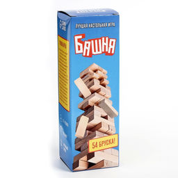 Падающая башня «Время игры», 54 бруска