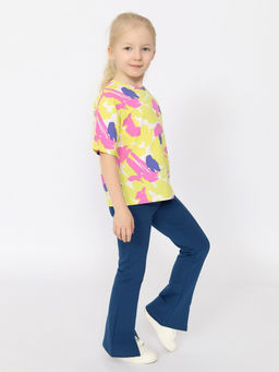 CRB wear/CSKG 63762-99-395 Футболка для девочки,мультиколор/Ex.Cherubino  фото 3