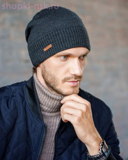 F 490 Шапка мужская (57-59)