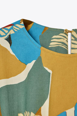 ZW COLLECTION PRINTED MIDI DRESS - Zara фото 14