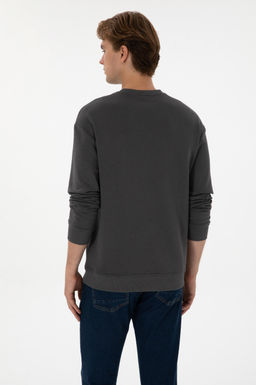 Erkek Antrasit Basic Sweatshirt Sepette S_rpriz _ndirim - U.s. polo assn фото 5