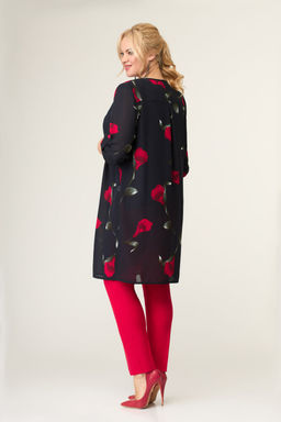 Костюм Svetlana Style 970 синий/красный цветы