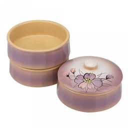 Набор для холодца керамический "Малыш" 3 предмета по 0,3л (0,9л), д13см, h17см, "Нежность" (Россия)