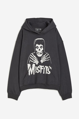Sudadera oversize con motivo
