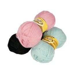 Пряжа ADELIA LEDA 99% акрил, 1% люрекс 5 шт. х 100 г 340 м  8 м