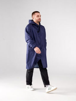 Дождевик с капюшоном синий - Гобеленглавснаб фото 4