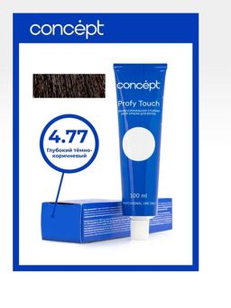 4.77 Profy Touch Concept Глубокий тёмно-коричневый (Deep Dark Brown), 100 мл  фото 2