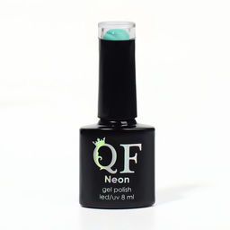 Гель лак для ногтей NEON, 3-х фазный, 8 мл, LED/UV, цвет бирюзовый (28) - Queen fair фото 7