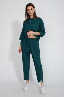 Джоггеры льняные 4082