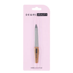 Пилка для ногтей с кокосовой ручкой, 9,3 см DEWAL BEAUTY NF-08  фото 2
