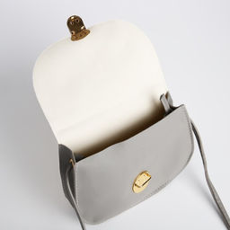 Сумка детская на застёжке, цвет белый/серый - Simaland фото 3