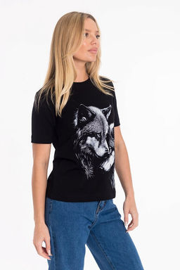 Футболка М325225Па черный - Елена фото 3