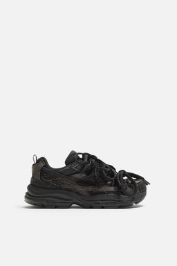 MULTI-LACE TRAINERS